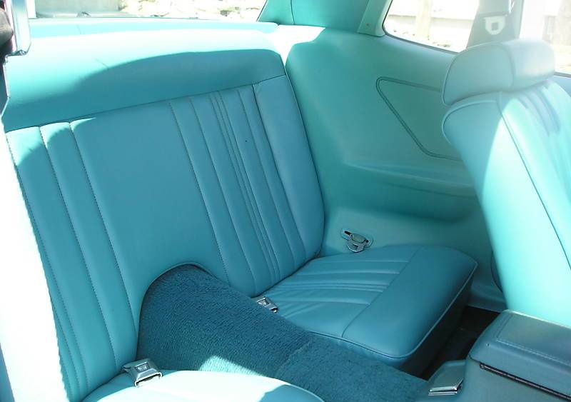 Light Aqua Blue Interior 1978 Mustang Coupe
