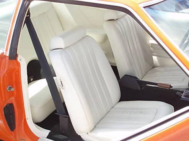 White Interior 1978 Mustang II Coupe
