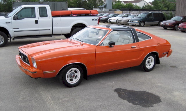 Tangerine 1978 Mustang II Hatchback