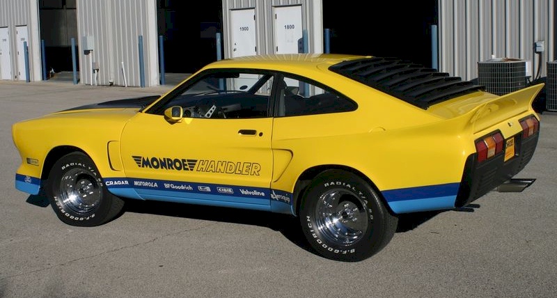 Yellow 1978 Monroe Handler Mustang