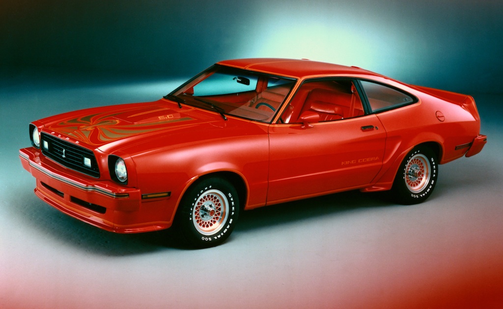 Bright Red 1978 Mustang King Cobra