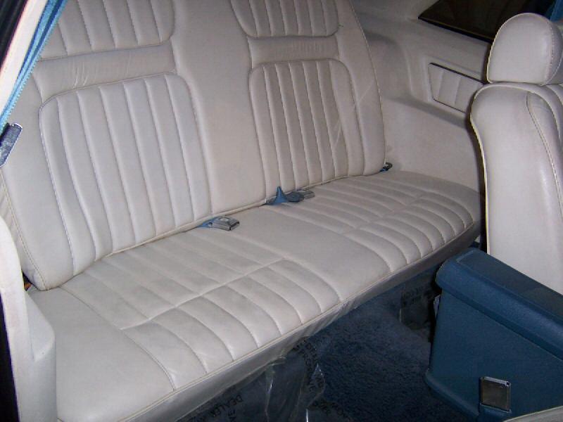 Backseat 1979 Mustang Ghia Hatchback