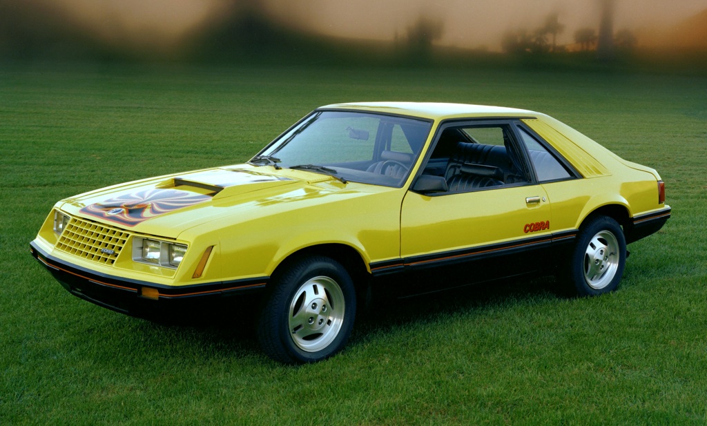 Bright Yellow 1979 Mustang Cobra Hatchback