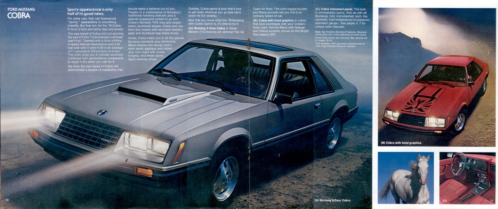1979 Ford Mustang Promotional Booklet