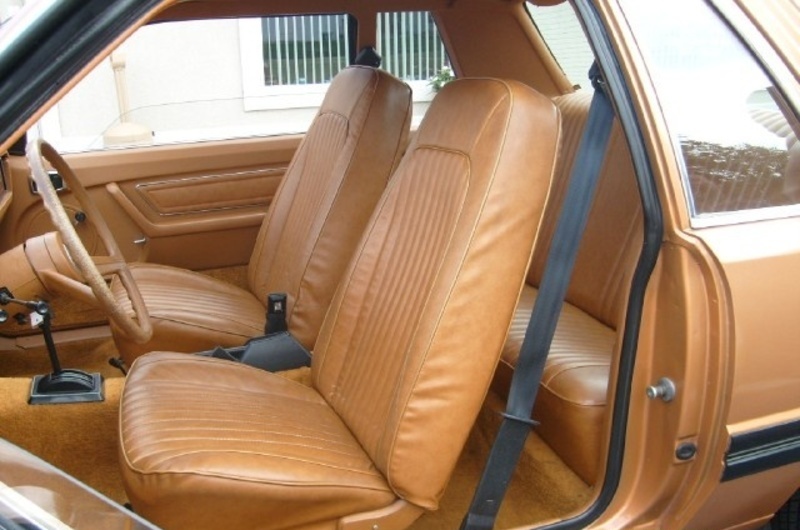 Gold Interior 1980 Mustang Coupe