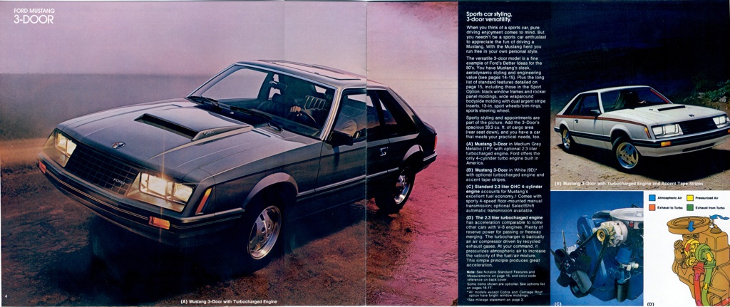 Medium Gray 1980 Mustang Hatchback