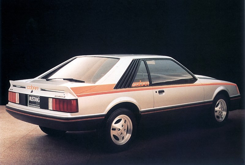 Polar White 1980 Ford Mustang Cobra Optioned Hatchback