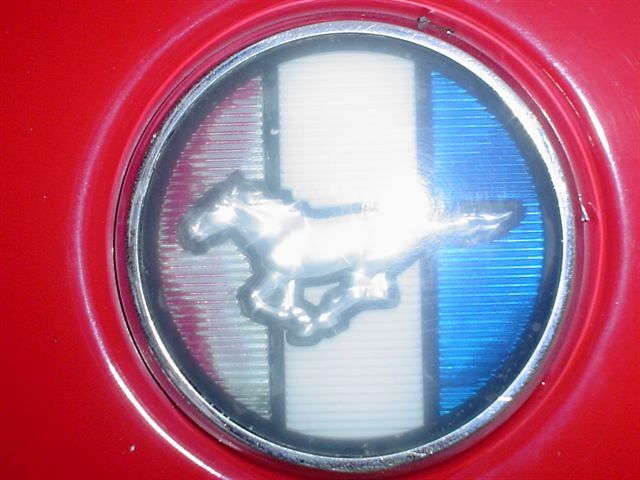 1981 Mustang Hood Emblem