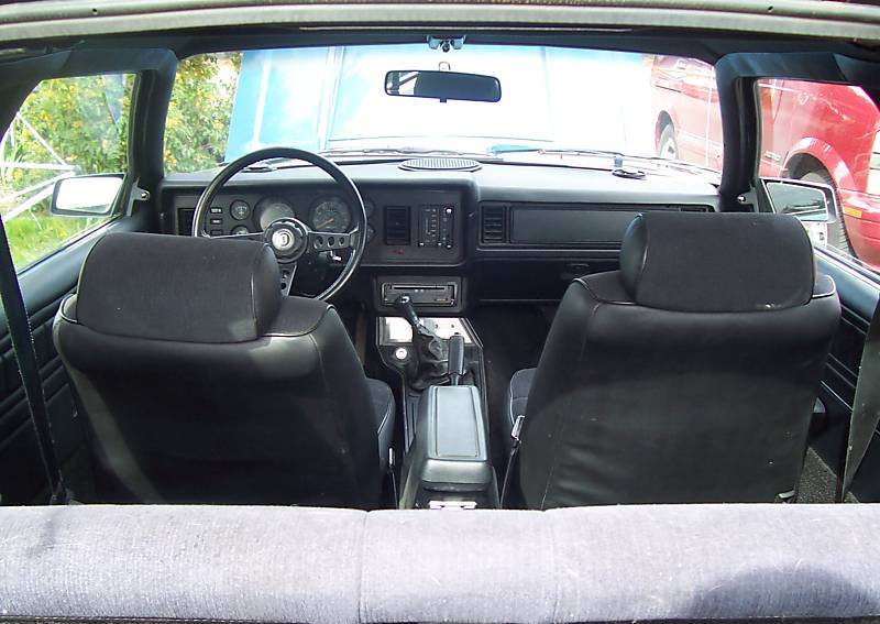 Interior 1982 Custom Mustang GT Hatchback