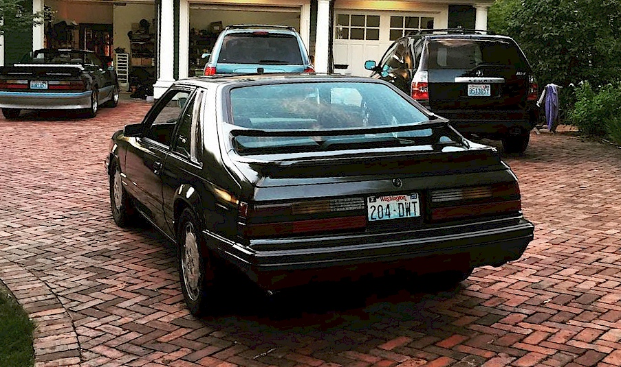 Gray 1984 Mustang SVO