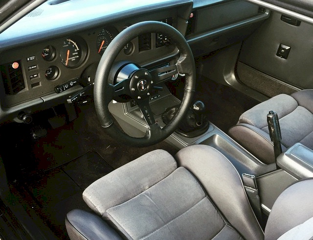 1984 Mustang SVO Interior