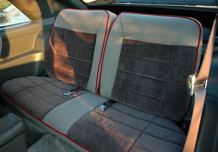 Back seats 1985 Saleen Mustang Hatchback