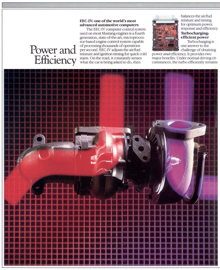1985 Ford Mustang Promotional Brochure