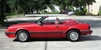 Bright Red 1986 Mustang GT convertible