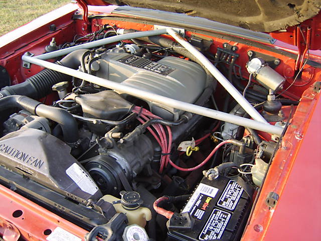 1986 Mustang Saleen Engine