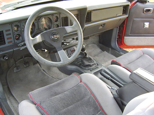 89 Mustang Saleen Interior