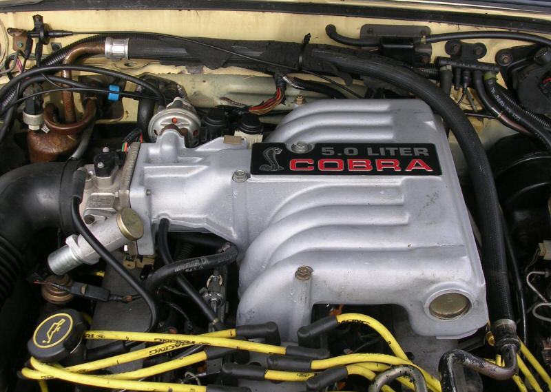 Modified V8 engine