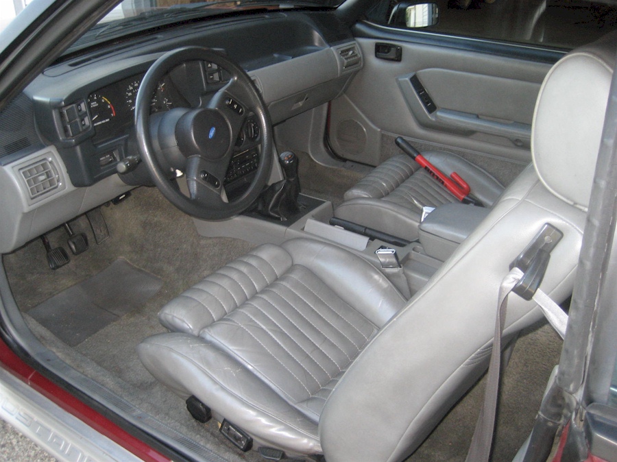 1988 Mustang Interior