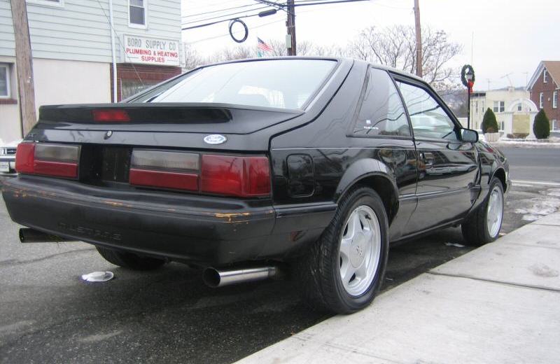 Black 1988 Mustang 5.0L LX Hatchback