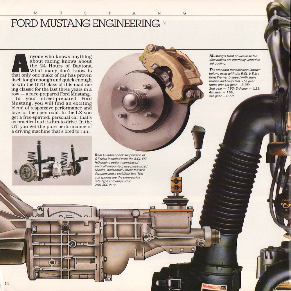 Ford Mustang Engineering