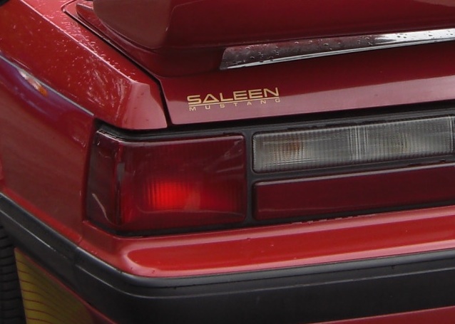 Saleen Mustang Rear Decklid Graphic