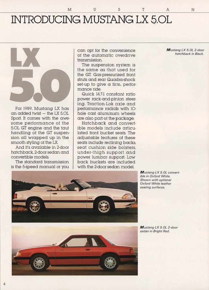 1989 Mustang 5.0 LX
