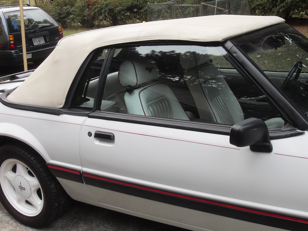 Interior 1990 Mustang 5.0 LX convertible