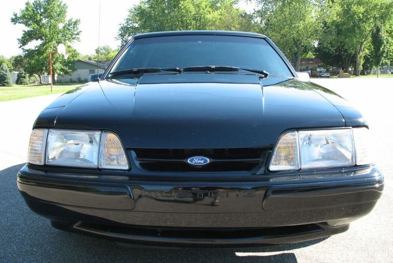 Black 1990 Mustang Coupe