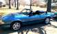 Light Crystal Blue Mustang LX Convertible