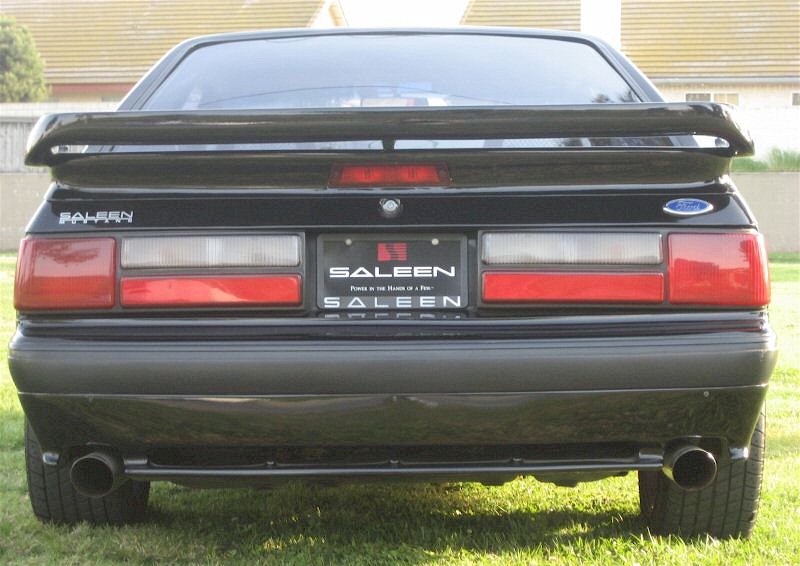 Black 1990 Saleen
