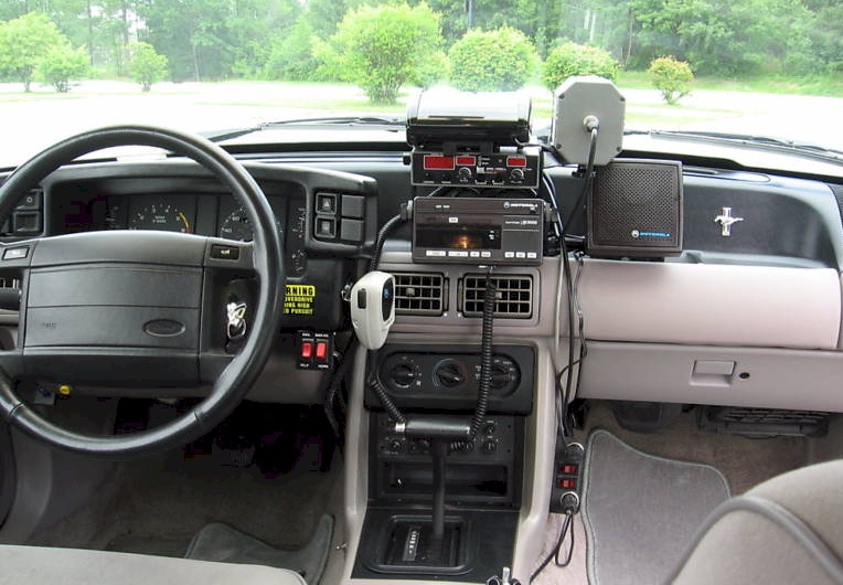 1990 Mustang SSP Interior