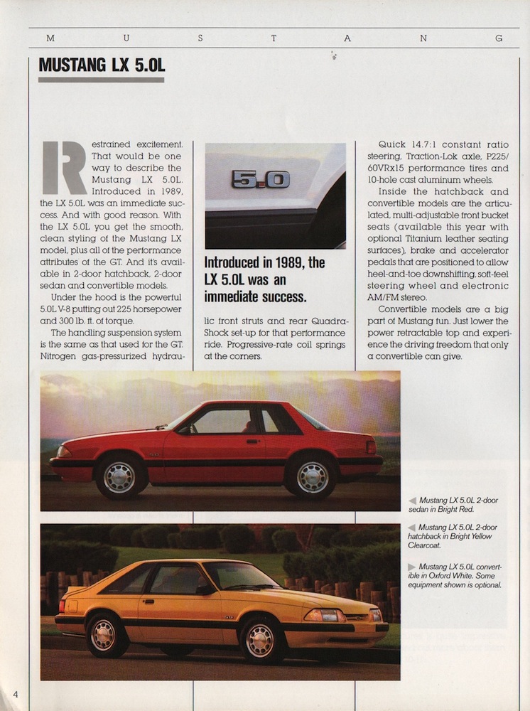 1990 Mustang LX 5.0L