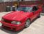 Modified Viper Red 1991 Mustang LX Coupe