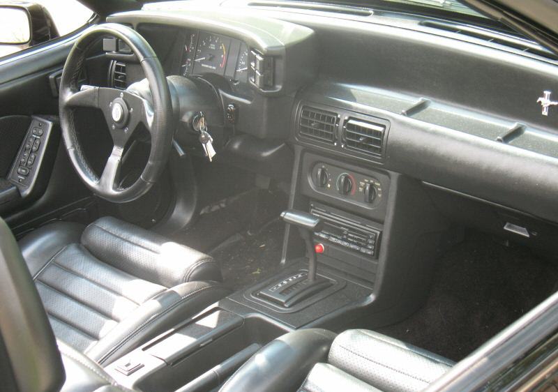 Black 1991 Ford Mustang Convertible Mustangattitude Com Mobile