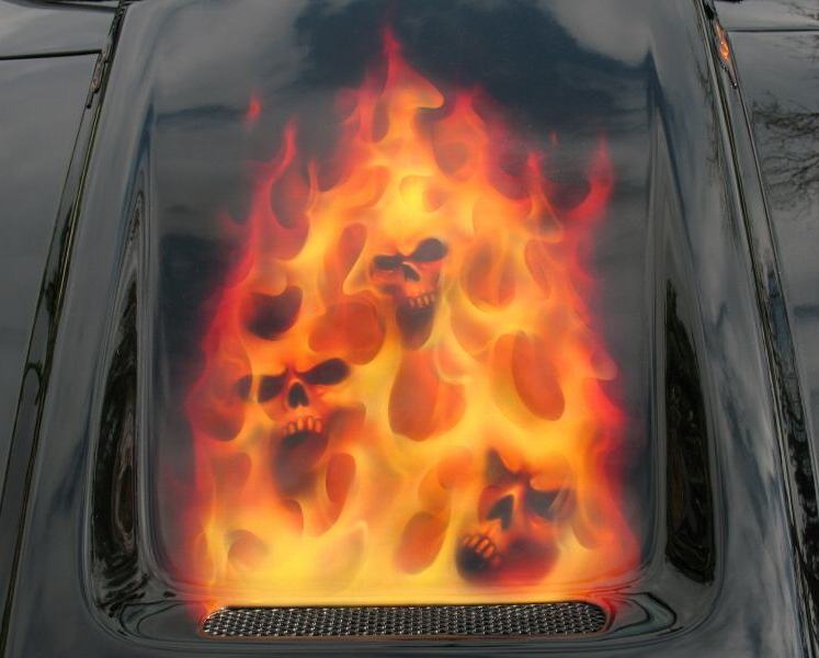 Modified Black 1991 Mustang LX Convertible