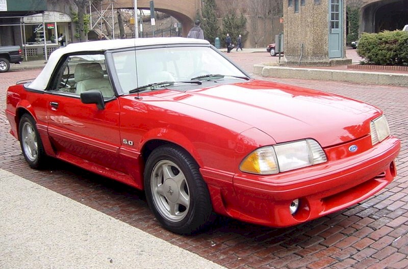 1991 Convertible ford gt mustang