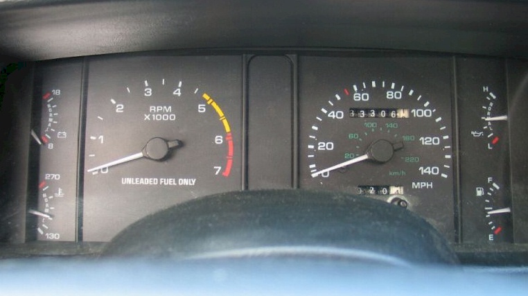 1992 Mustang Gauges