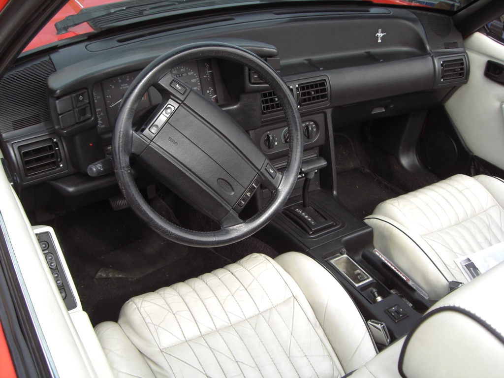 White Interior 1992 Limited Edition 5.0L Feature Convertible