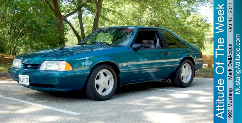 Reef Blue 1993 Mustang