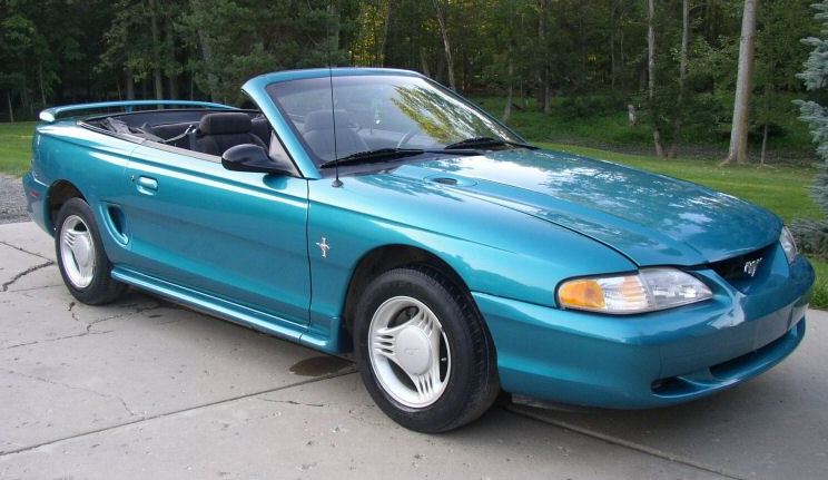 1995 Ford mustang color codes #8