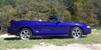 Sapphire Blue Mustang GT convertible