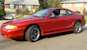 Laser Red 1993 Mustang GTS Coupe