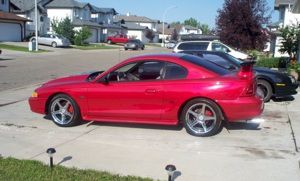 Rio Red 96 Mustang GT