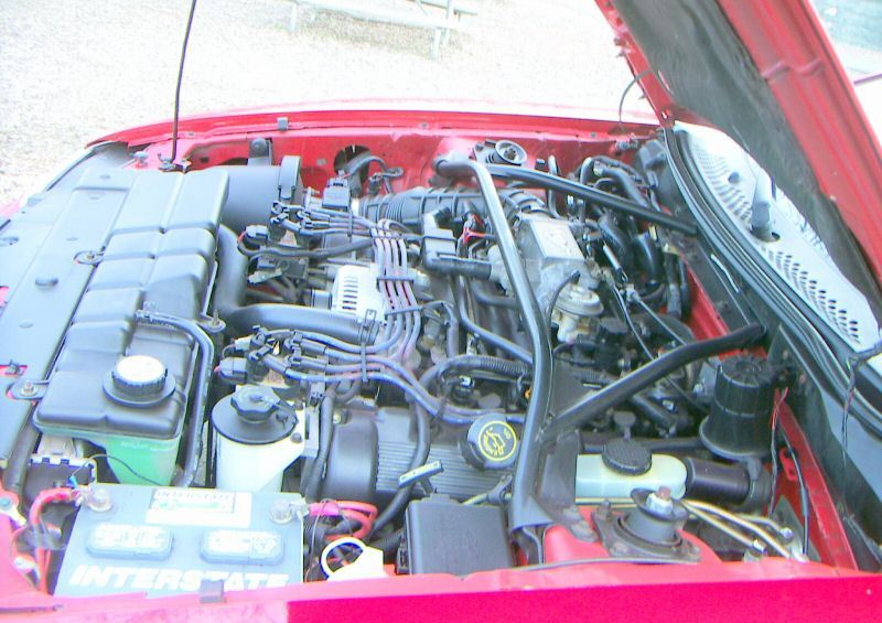 1996 Mustang X-code V8 engine