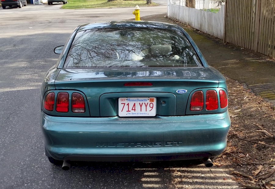 Pacific Green 1996 Mustang GT (GTS)