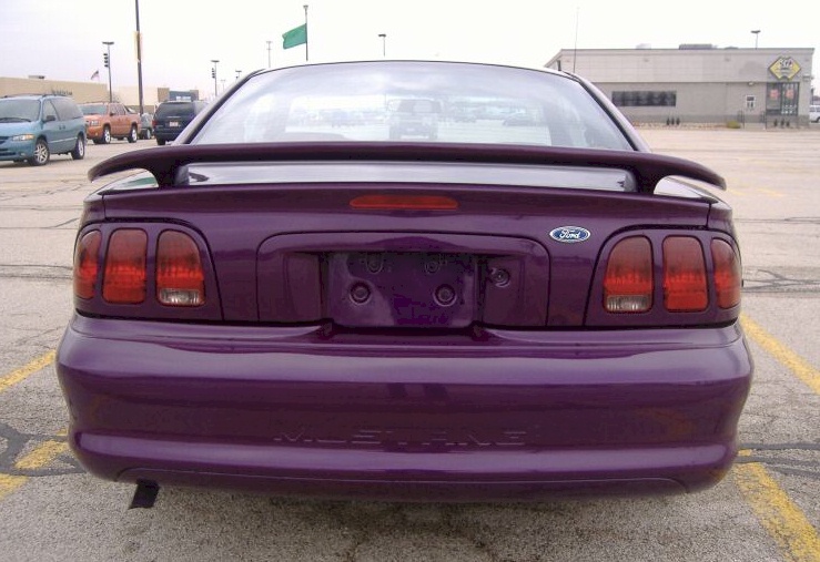 Deep Violet 1996 Mustang