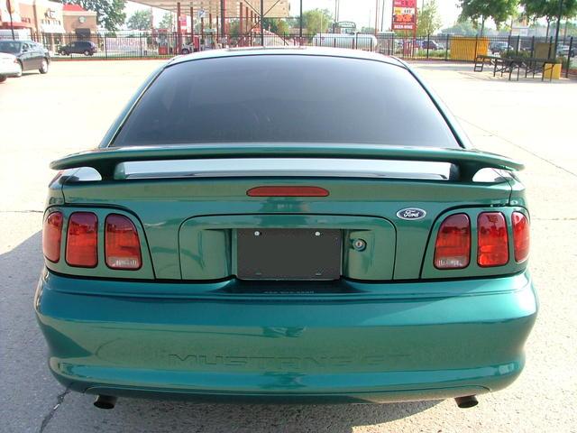 Deep Forest Green 1996 Mustang GT Coupe