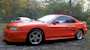 Bright Tangerine 1996 Mustang GT