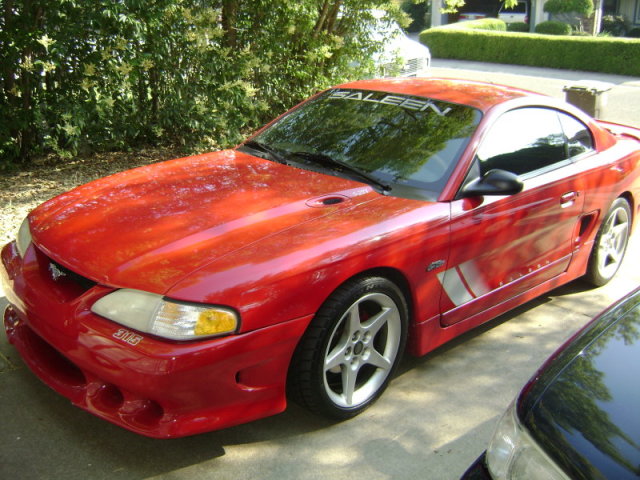 Rio Red 1996 Saleen 281S Mustang Coupe