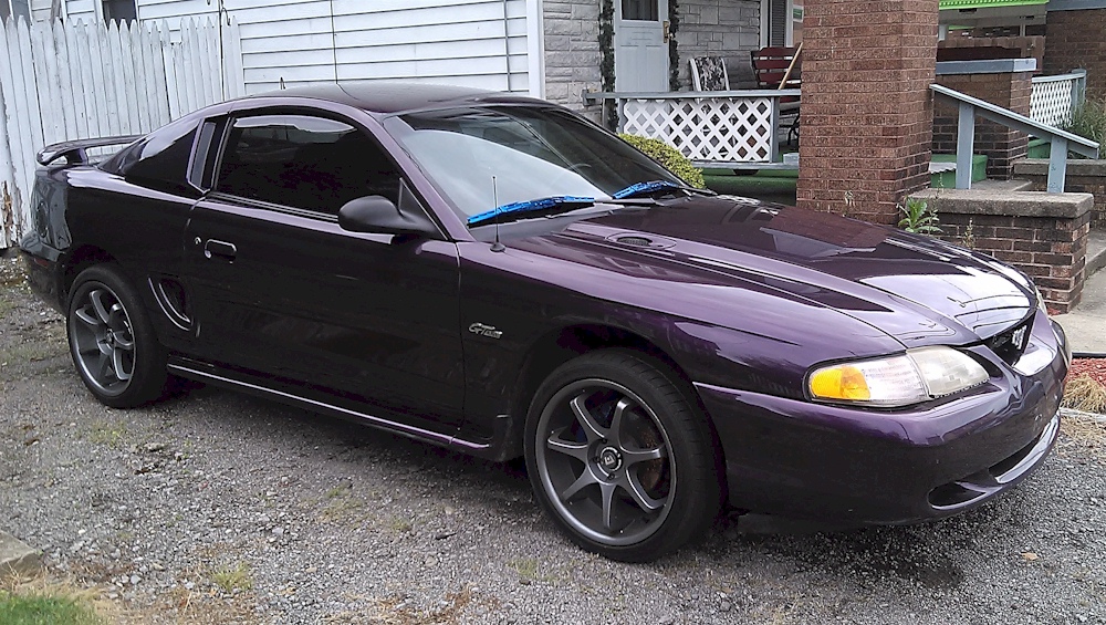 Deep Violet 1996 Mustang GT